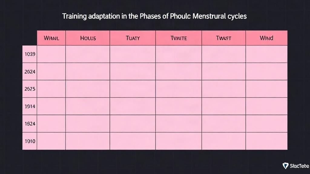 Adaptacja treningowa w poszczególnych fazach cyklu menstruacyjnego. Praktyczny przykład: plan na 4 tygodnie Adaptacja treningowa w poszczególnych fazach cyklu menstruacyjnego. Praktyczny przykład: plan na 4 tygodnie